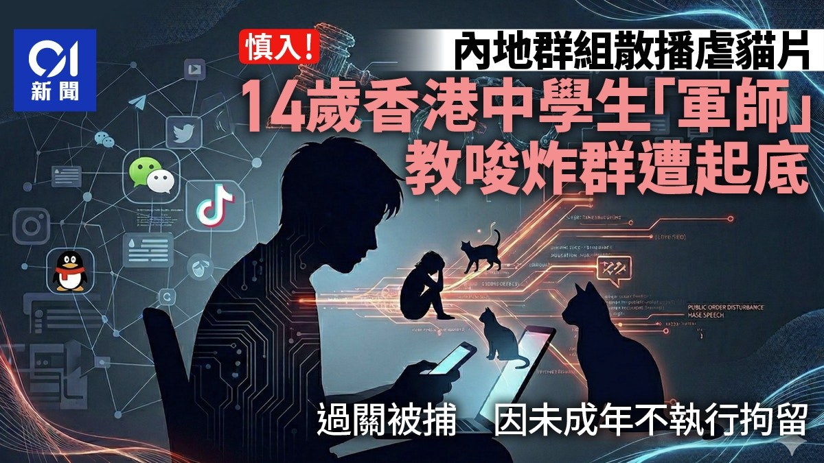 香港01报道配图：涉事网络内容截图