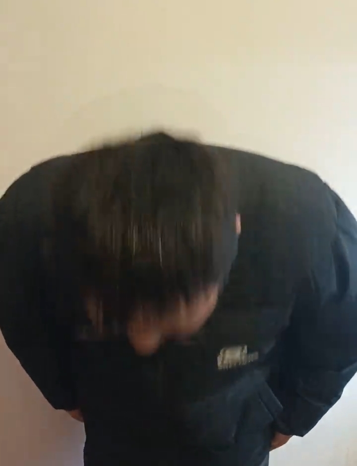 Screenshot des Entschuldigungsvideos eines beteiligten Elternteils
