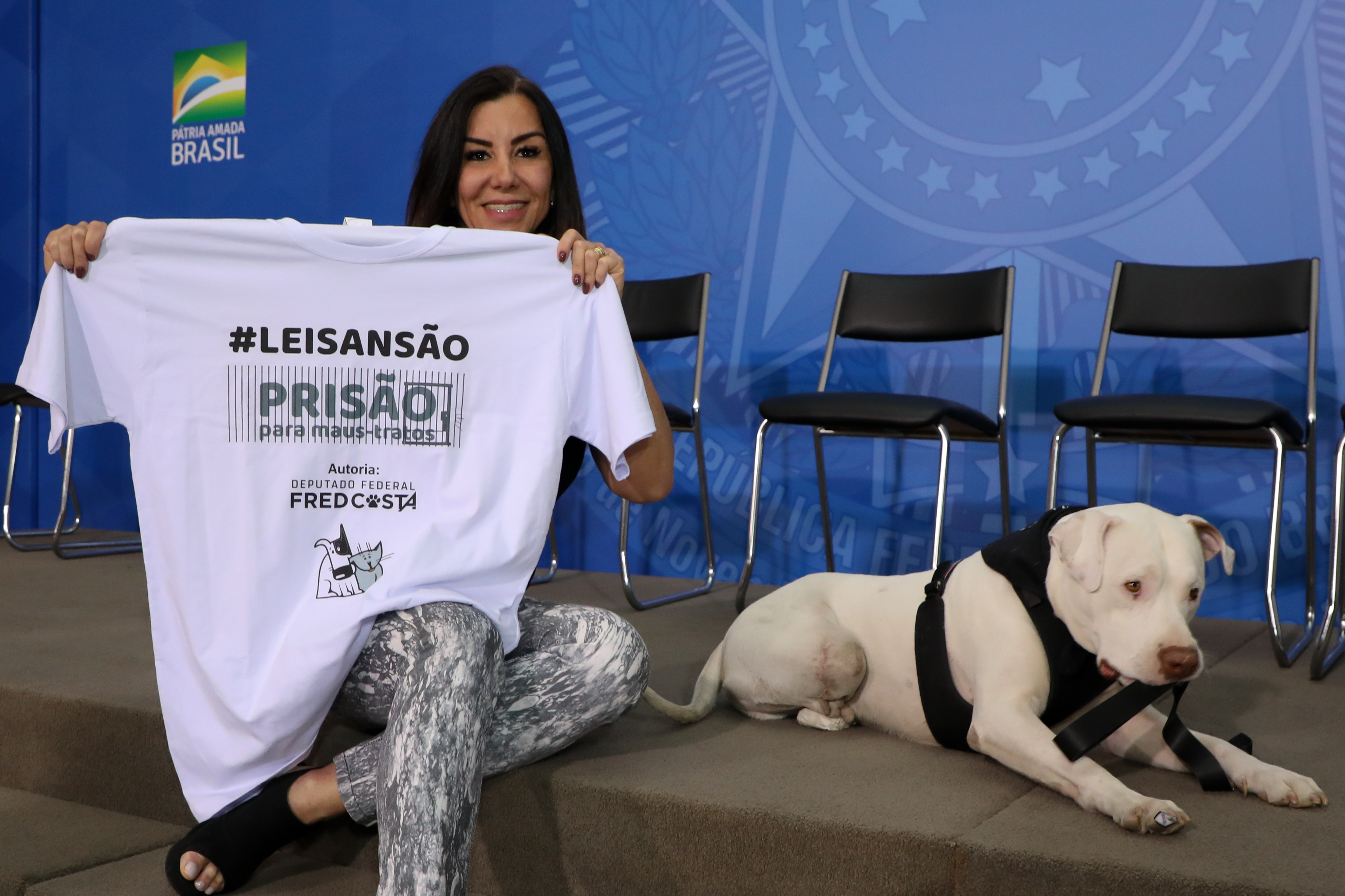 Lei Sansao signing ceremony in Brazil