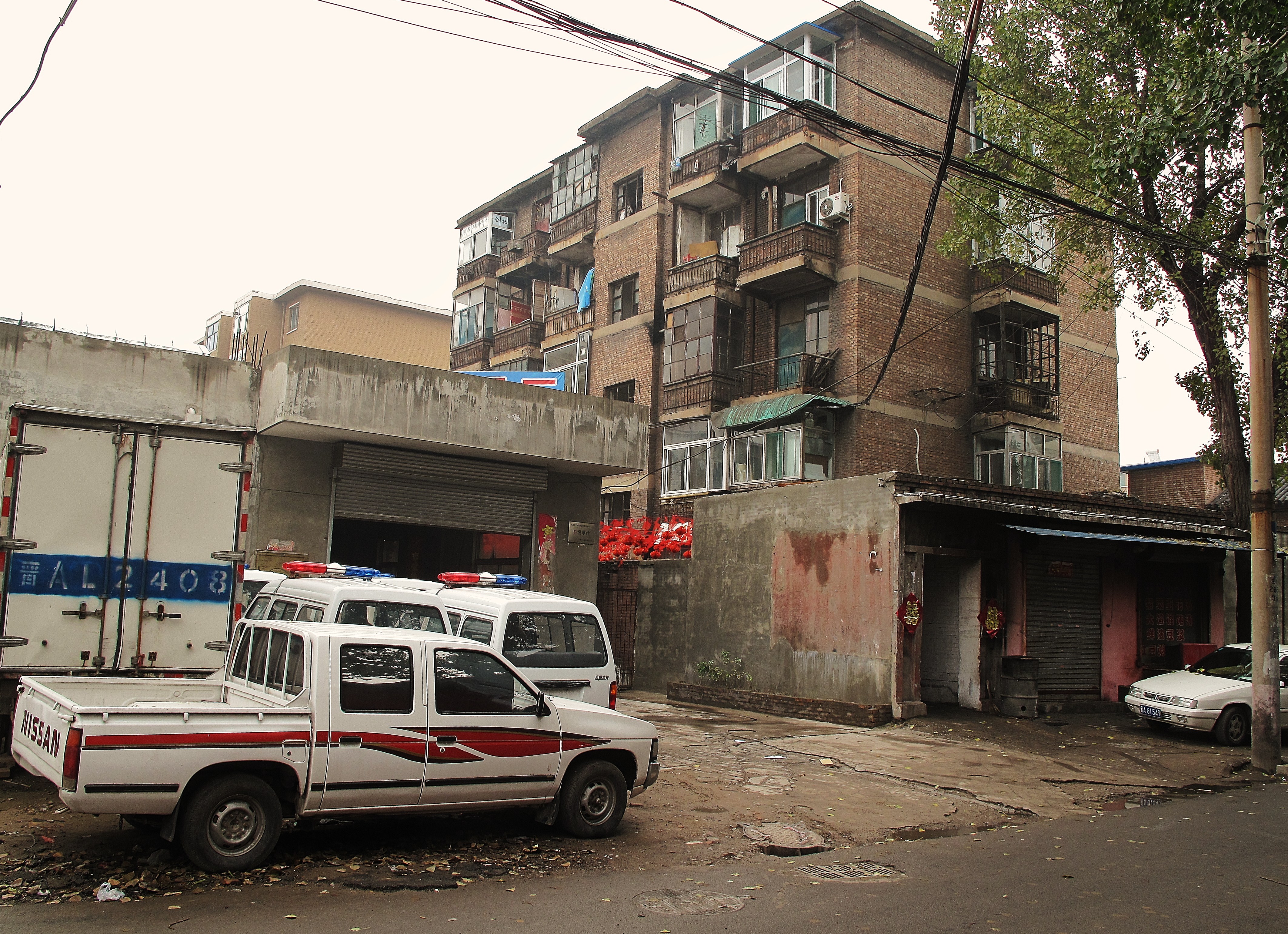 Archivbild einer Strasse in Taiyuan